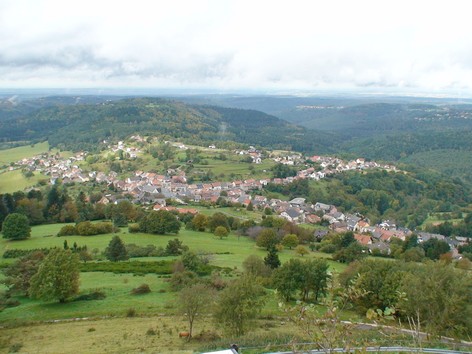 Dabo - vue depuis le rocher - Photo BERTHEVILLE